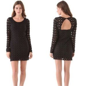 Free People Black Designer Dress